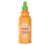 Go-Tan - Salsa Sriracha Mayo, Salsa Cremosa, Aderezo, Sabor ligeramente Picante, 500ml