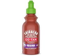 GO TAN, Salsa Sriracha Picante, A base de chiles y ajos, 215 ml