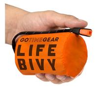 Go Time Gear Life Bivy Emergency Sleeping Bag Thermal Bivvy - Use as Emergency Bivy Sack, Survival Sleeping Bag, Mylar Emergency Blanket