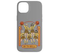Go to Hell! Skull Cheerleader Retro Funny Adult Humor Carcasa para iPhone 14 Plus
