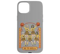 Go to Hell! Skull Cheerleader Retro Funny Adult Humor Carcasa para iPhone 15 Plus