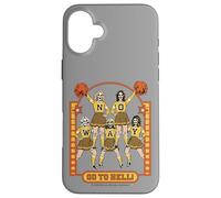 Go to Hell! Skull Cheerleader Retro Funny Adult Humor Carcasa para iPhone 16 Plus