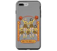 Go to Hell! Skull Cheerleader Retro Funny Adult Humor Carcasa para iPhone 7 Plus/8 Plus