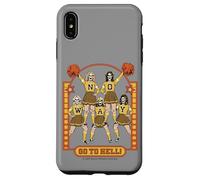 Go to Hell! Skull Cheerleader Retro Funny Adult Humor Carcasa para iPhone XS Max