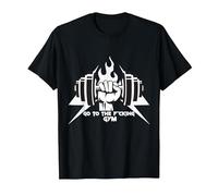 Go to The Fucking Gym Camiseta, Hombre, Negro, M