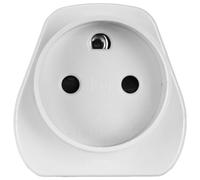 Go Travel Adaptador de viaje Dinamarca-Inglaterra blanco