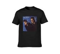 Go West Camiseta Graphic Printed Tee Shirt Mens Black Shirt, Negro , XXL