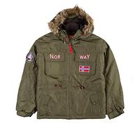 GO&WIN ALPHADVENTURE Goandwin Chaqueta con Cremallera y Capucha Vuolep Verde Talla 8