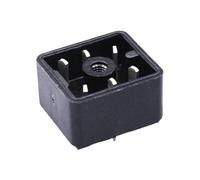 GO6UM 932350100 Zócalo de válvula solenoide - Conector de alimentación industrial compacto de 6 pines, montaje en cable, 6 A, 50 V, negro(10pcs)
