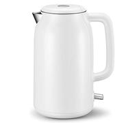 GOABXYEN Jarra eléctrica de Acero Inoxidable de 1,7 litros y 1500 W de ebullición rápida (Color: Blanco) Presente XXZ