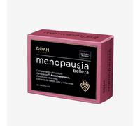 Goah Menopausia - Clinic, Cosmética en Cápsulas, Nutricosmética Para Previene y mejora los síntomas de la menopausia, Fucsia, 60 Unidades