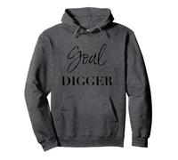 Goal Digger Camisa Gold Digger Emprendedor Motivacional Sudadera con Capucha