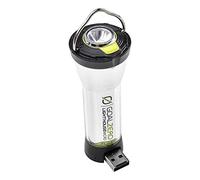 Goal Zero Lighthouse Micro Flash Lamp Lantern Flash Light Torch USB Recargeable Regulable IPX6 Rated Built-in Flashlight 68g Weight USB Port Input 150 Lumen Solar Ready