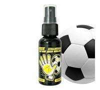 Goalie Glove Spray - Quick Dry Non Slip Grip Enhancer for Sport Performance | 30ml Portable Hand Control with Solution, Equipment Aid for Soccer Baseball Basketball Softball Goalkeeper Use, 10.2 x 3cm