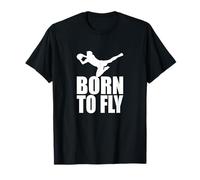 Goalkeeper Perfect save Born To Fly Camiseta