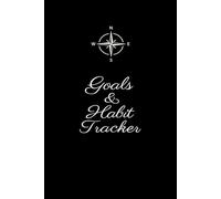 Goals & Habit Tracker - Minimalist Planner for Personal Growth, Productivity & Motivation: Undated Daily Habit Tracker to Set Goals, Track Progress, ... - 90 Pages for Self-Care & Self-Development