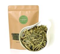 GOARTEA 2Pcs 250g Total 17.6 Oz Premium West Lake Xihu Long Jing Longjing Té Verde Dragon Well Té Verde Spring Loose Leaf Chinese Green TEA