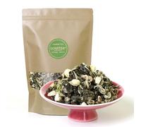 GOARTEA 4Pcs 250g / Total 35.2oz Nonpareil Supreme Jazmín Té Verde Jasmine Tea Loose Leaf Moli Yinhao Té Verde de Jazmín - Jasmine Green Tea - Snow White