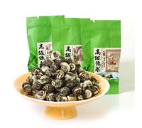 GOARTEA 60pcs 8g Nonpareil Supreme Jasmine Pearls Tea Jasmine Tea Té Verde de Jazmín Jasmine Green Tea Jasmine Perlas Té Verde - Easy Bag