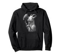 Goat American Football Deportes Amante de los Animales Sudadera con Capucha