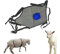 Goat Anti Breeding Apron, Anti Breeding Apron, Livestock Clothing with Adjustable Strap, Breedings Control Goat Skirt, Wear Resistant Animal Skirt (Blue)