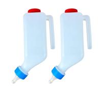 Goat Bottle | Goat Milk Water Drinker with Scale | Lamb Milk Bottles | For Farm Barn Ranch Fence Outdoor Livestock Dwarf Doeling and Others