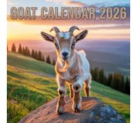 Goat Calendar 2026: 12 Months of Goat from Jan 2026 to Dec 2026