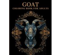 Goat Coloring Book For Adults