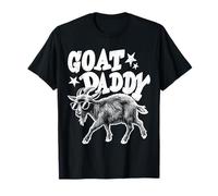 Goat Daddy Funny Farm Animal Dad Humor Camiseta
