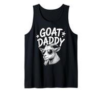 Goat Daddy Funny Goat Lover Farm Animal Humor Camiseta sin Mangas