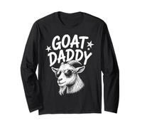 Goat Daddy Funny Goat Lover Farm Animal Humor Manga Larga