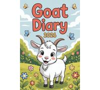 Goat Diary 2026: A5 Week-to-View Dated & Organizer from January 2026 to December 2026 with UK holiday
