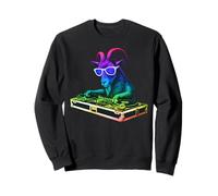 Goat DJ Music Party Animal Amante Sudadera
