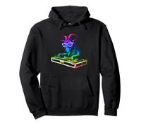 Goat DJ Music Party Animal Amante Sudadera con Capucha