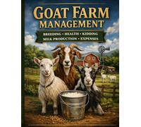 Goat Farm Management Log Book: A Complete Record Book for Breeding, Health, Kidding, Milk Production & Farm Finances