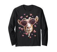 Goat Farmer Farm Rancher - Gafas de Sol para el día de San Valentín Manga Larga