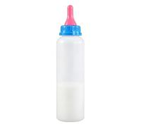 Goat Feeder Bottle - Goat Milk Drinker with Scale | 500ml Water Nipple Feeder For Livestock | Dogs Watering Bottles For Puppy Dwarf Cow Goats Doeling Farm Barn Ranch Fence Backyards