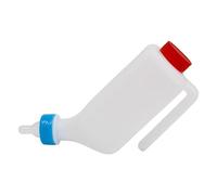 Goat Feeding Bottles, 800ml Nursing Bottle Lamb, Sturdy Small Animals Breeding Tool, 10.08 Inches Soft Nipple for Young, Puppy, Cow, Sheep and Care Supplies
