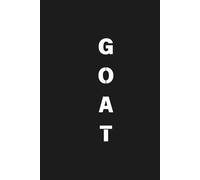 GOAT: Funny notebook | Glossy finish | 150 lined pages | Perfect funny gift for coworkers and friends.