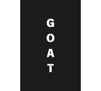 GOAT: Funny notebook | Glossy finish | 150 lined pages | Perfect funny gift for coworkers and friends.