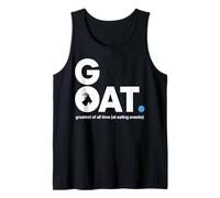 Goat Greatest of All Time at Eating Snacks Camiseta sin Mangas