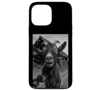 Goat Meme Country Humor Farm Chaos Scene Broken Barnyard Carcasa para iPhone 13 Pro MAX