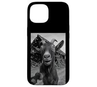 Goat Meme Country Humor Farm Chaos Scene Broken Barnyard Carcasa para iPhone 15