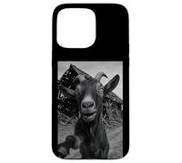 Goat Meme Country Humor Farm Chaos Scene Broken Barnyard Carcasa para iPhone 15 Pro MAX