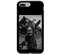 Goat Meme Country Humor Farm Chaos Scene Broken Barnyard Carcasa para iPhone 7 Plus/8 Plus