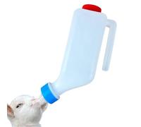 Goat Milk Bottle, Farm Animal Water Drinker, 500ml Capacity Nursing with Measurement Scale, Authentic Feeding Tool, Livestock Bottle with Easy Fill Design, Animal Supply for Barn Ranch