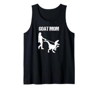 goat mom Dinosaur Camiseta sin Mangas