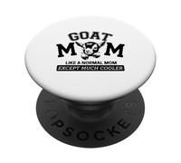 Goat mom Like a Normal mom Except Much Colour PopSockets PopGrip Adhesivo