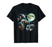 Goat Moon - Divertido Amante de Las Cabras Humor Animal Novedad Linda Cabra Camiseta