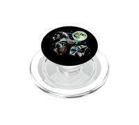 Goat Moon - Divertido Amante de Las Cabras Humor Animal Novedad Linda Cabra PopSockets PopGrip para MagSafe
